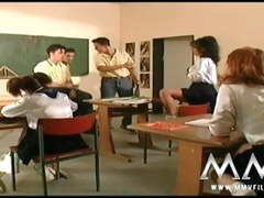 MMV Films German class room orgy